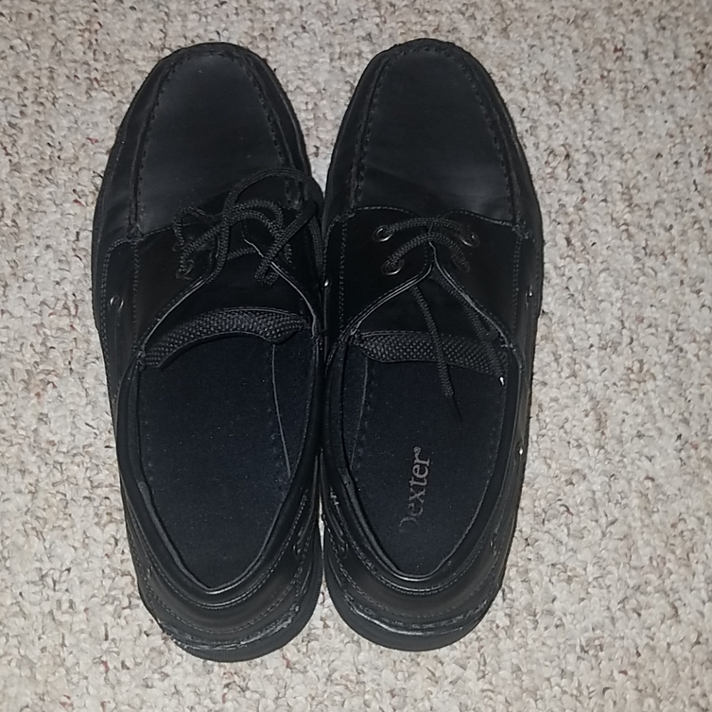 Dexter men's black dress shoes, size 13